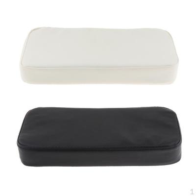 2x PU Leder Einsätze Massagebett Tisch Kopfstütze Salon Zuhause