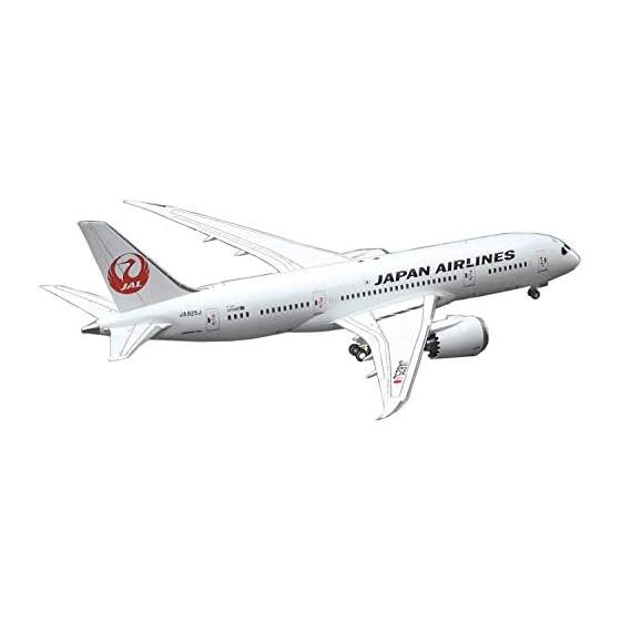 Hasegawa 1/200 Japan Airlines B787-8 Plastic Model 17
