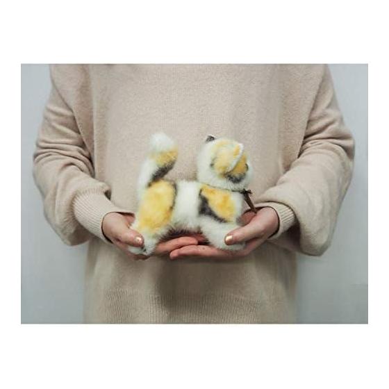 Sanei Boeki Graceful Reprint Miya Mike the Kitten Standing Plush Toy Height 15cm Purely Made in Japan