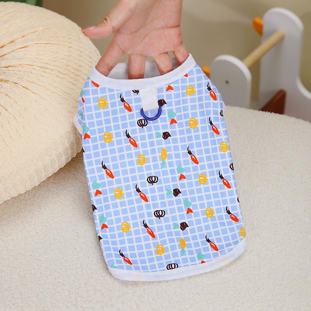 Spring and Summer Dog Clothing Pastoral Small Fresh Full Bottom Carrot Lace Suspender Teddy Bigbear Small Dog Clothing