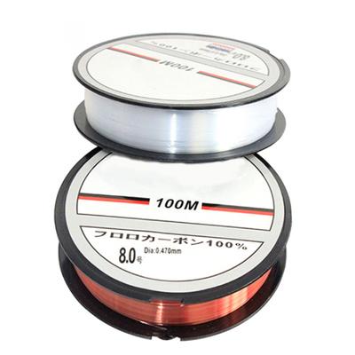 MUQZI Spor Aksesuarı 100 m/109 yards Naylon Süper Güçlü Beyaz Yüksek Performanslı Olta Takımı