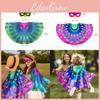 Childrens Peacock Costume Set With Mask And Wings For Halloween And Party Dress Up