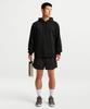 NIKE N.A.C. Dri-Fit Oversized Fleece Training Hoodie M - Black / Im3610-010