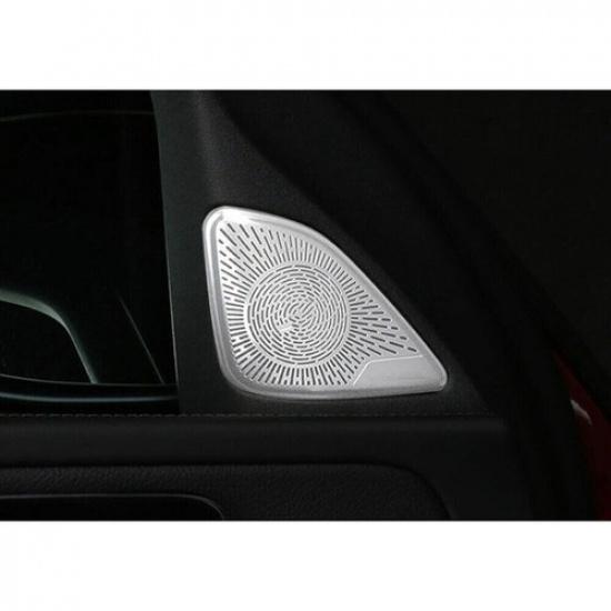 Front A Pillar Speaker Frame Cover Steel - Silver For Benz C-Class W206