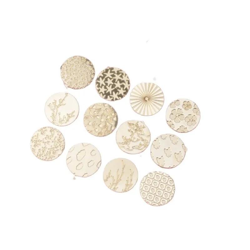 Creative Plant Flower Love Theme Fire Lacquer Seal DIY Handmade Stamp Head for Hand Account Envelope Craft Decoration