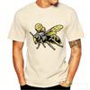 Unisexs Edgy Streetwear Yellow Bee Bold Graphic Print TShirt Summer Short Sleeve Casual Crewneck Top Harajuku Graphic T Shirts