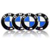 AAAXC1 4pcs Car Wheel Center Hub Cap Badge Logo Sticker For BMW M Performance E84 E87 X5 E70 F25 E90 E91 F01 F02 E60 E61 F10 F15 F30 M3