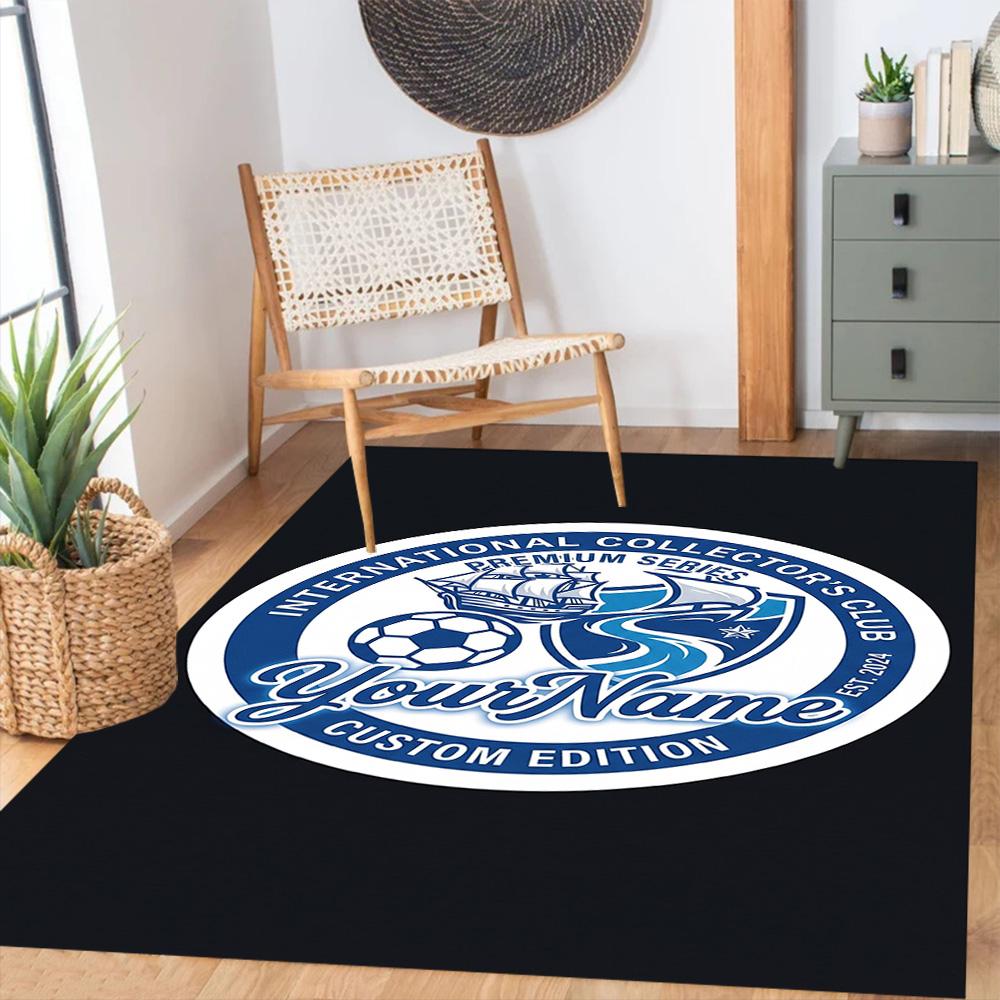 Fc Zenit Saint‑petersburg 37 Customize Text Floor Mat Perfect for Balcony Bedrooms Foyer Outdoor Anti-slip Rug Anime Office Decor