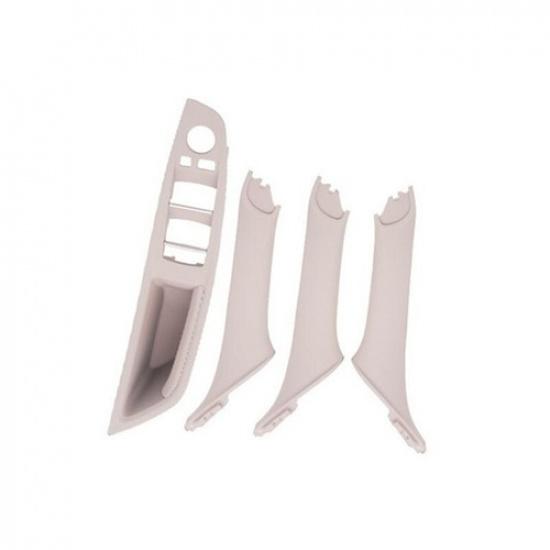 4X For BMW 5 Series F10 F11 F18 520 523 Car interior Door Handle ABS Part Trim