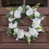 Künstlicher Kranz 40cm Tür Tor Hängend Handgefertigt Floral, Schmuck Girlande für