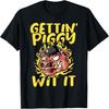 Pig Roast Barbecue Getting Piggy Wit It BBQ T-Shirt