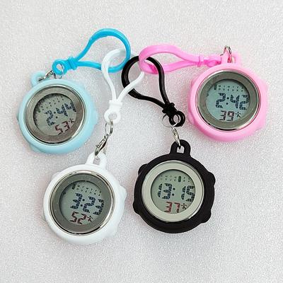 Multifunktionale elektronische digitale Taschenuhren Unisex Krankenschwester Arzt hängende Karabiner Schlüsselanhänger Studenten Uhr