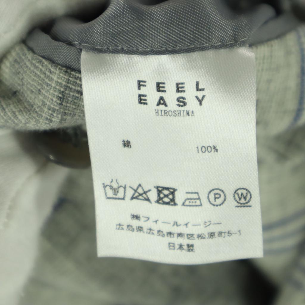 FEEL EASY Made In Japan Check Pattern Long Sleeve Tailored Jacket L Men's Used