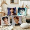 Park Jihoon K-pop Kissenbezug Mode Quadratischer Kissenbezug Schlafzimmer Sofa Raum Ins Dekoration Freizeit