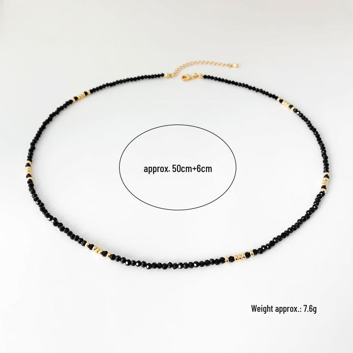 Neutral Temperament Versatile Fashion Beaded Necklace – High-Quality Clavicle Chain
