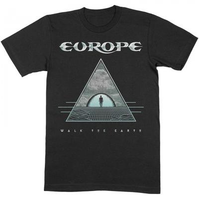 Europe Unisex bavlněné tričko Walk The Earth pro dospělé