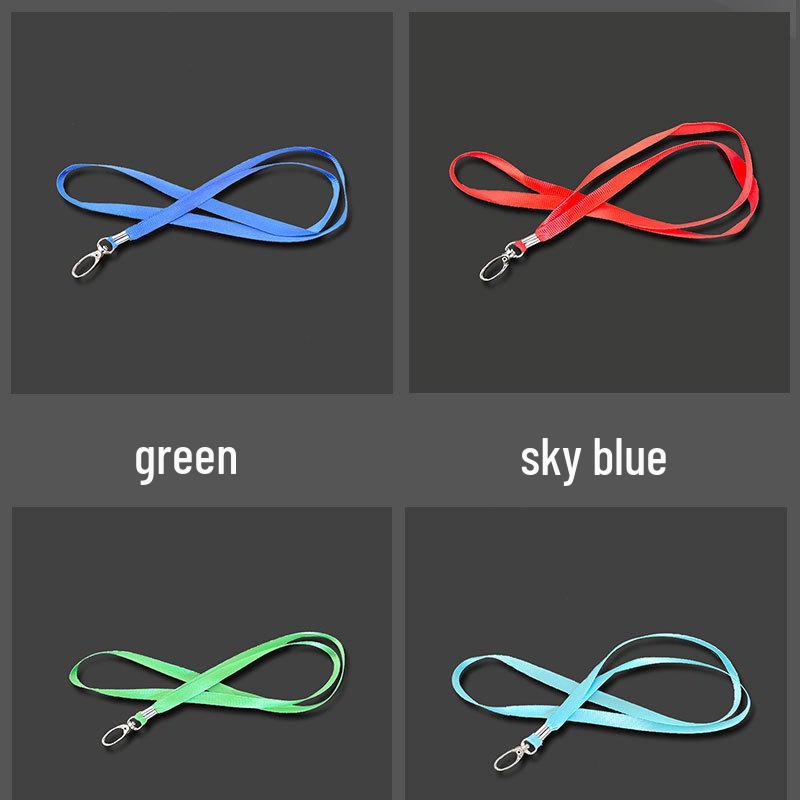 Pack of 50 Wide ID Lanyards for Students, School, Work, and Exhibition Badges