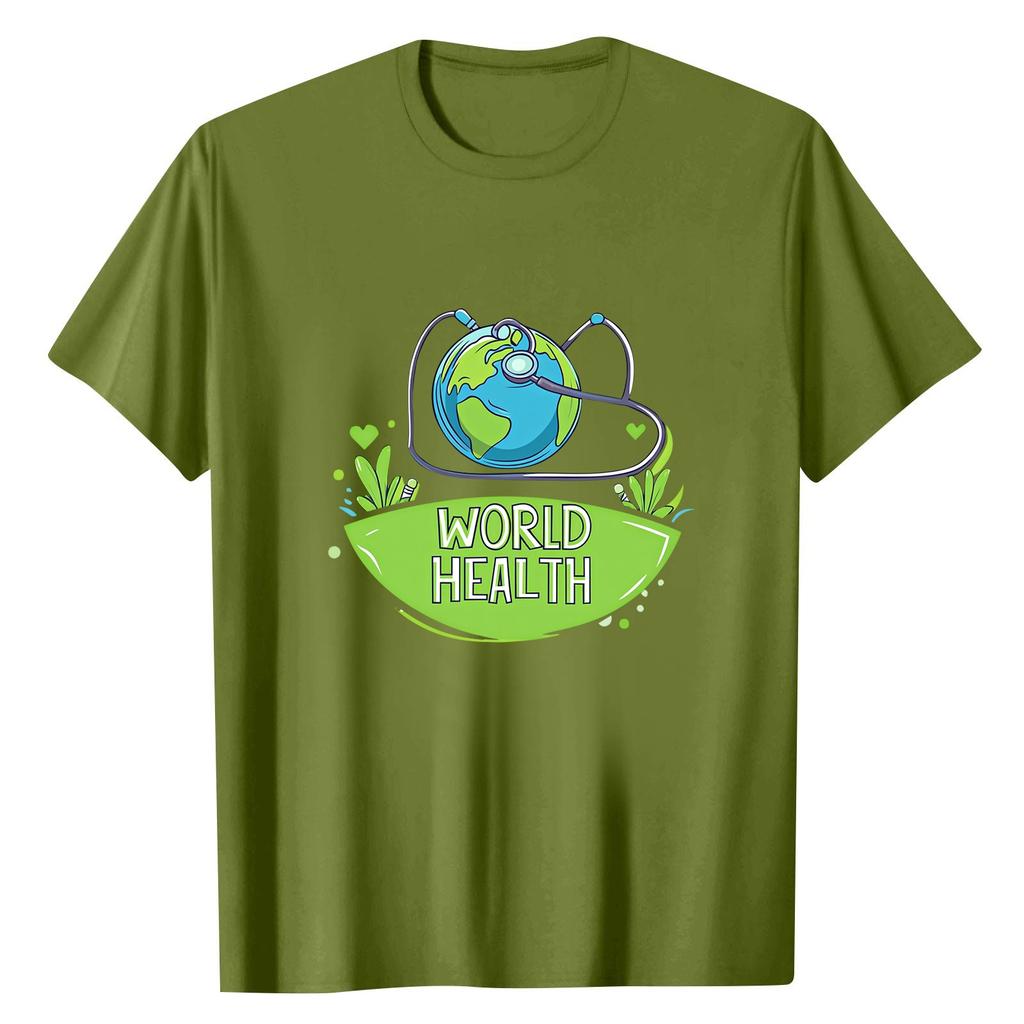 Children's Fashion Casual Short Sleeve Printed Round Neck Short Sleeve T-Shirt Top
