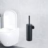 Wall Mounted Toilet Bowl Brush Soft Bristles Toilet Cleaning Brush With Holder Deeply Cleaning Toilet Brush Easily Use