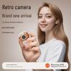 Q86 Retro Camera-Style Bluetooth Headset Bag: Wireless, Digital Display, Long Battery Life.