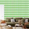 Harlequin Diamonds Wallpaper Green, White and Mint 50x1000