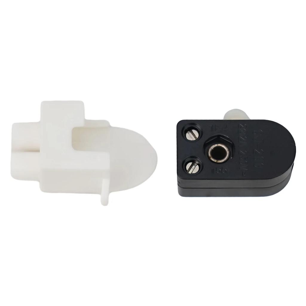 Cord-operated Switch Pull Switch Stainless Steel White&Black Convenient To Install Repair Replacement Practical