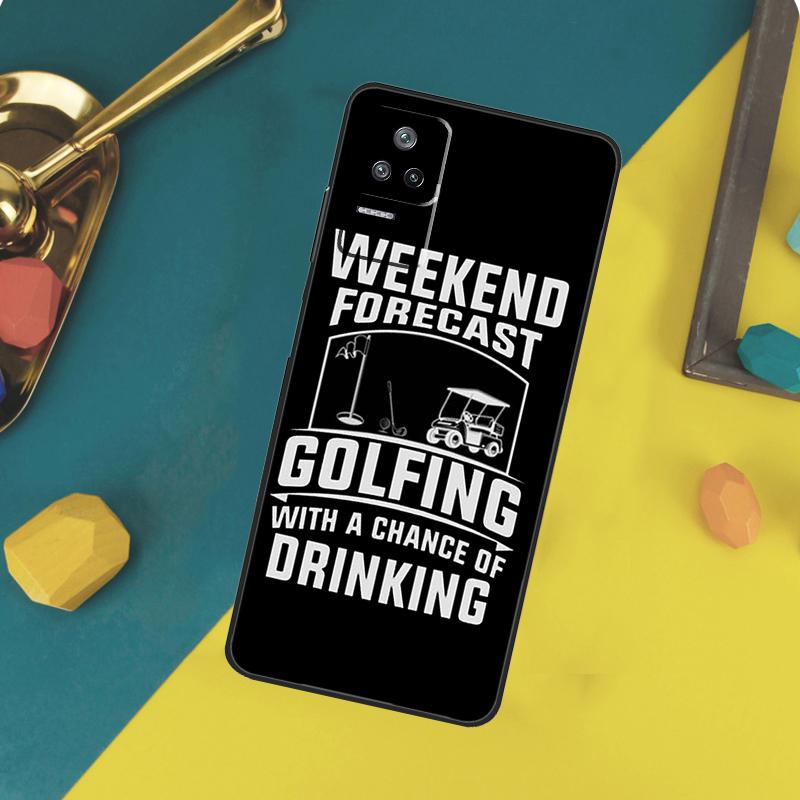 Love Golf Case For Xiaomi 15 14 13 Ultra 11T 12T 13T 14T Pro POCO X7 Pro X3 X5 X6 F5 F6 M6 Pro Funda