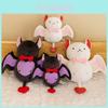 Cute Bat Plush Toy With Pp Cotton Fill For Halloween Gift And Comfort Pillow