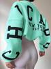 Women Casual Print Pullover Sweatshirt Stylish Loose Thick Long Sleeve Top