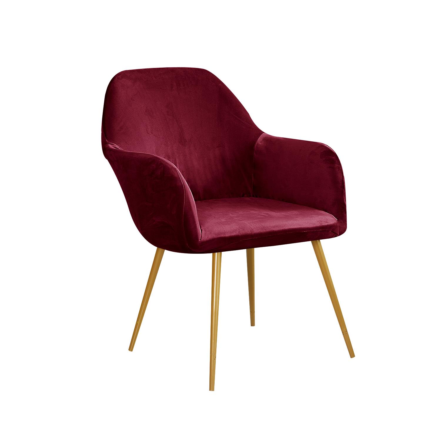 Бархатный чехол на высокое кресло чехол на стул в форме дуги эластичная подушка на обеденный стул встроенный чехол на диван красный 1677₽