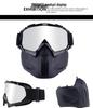 Off-Road Motorcycle Goggles: Exclusive Face Shield Protective Eyewear for Outdoor Use