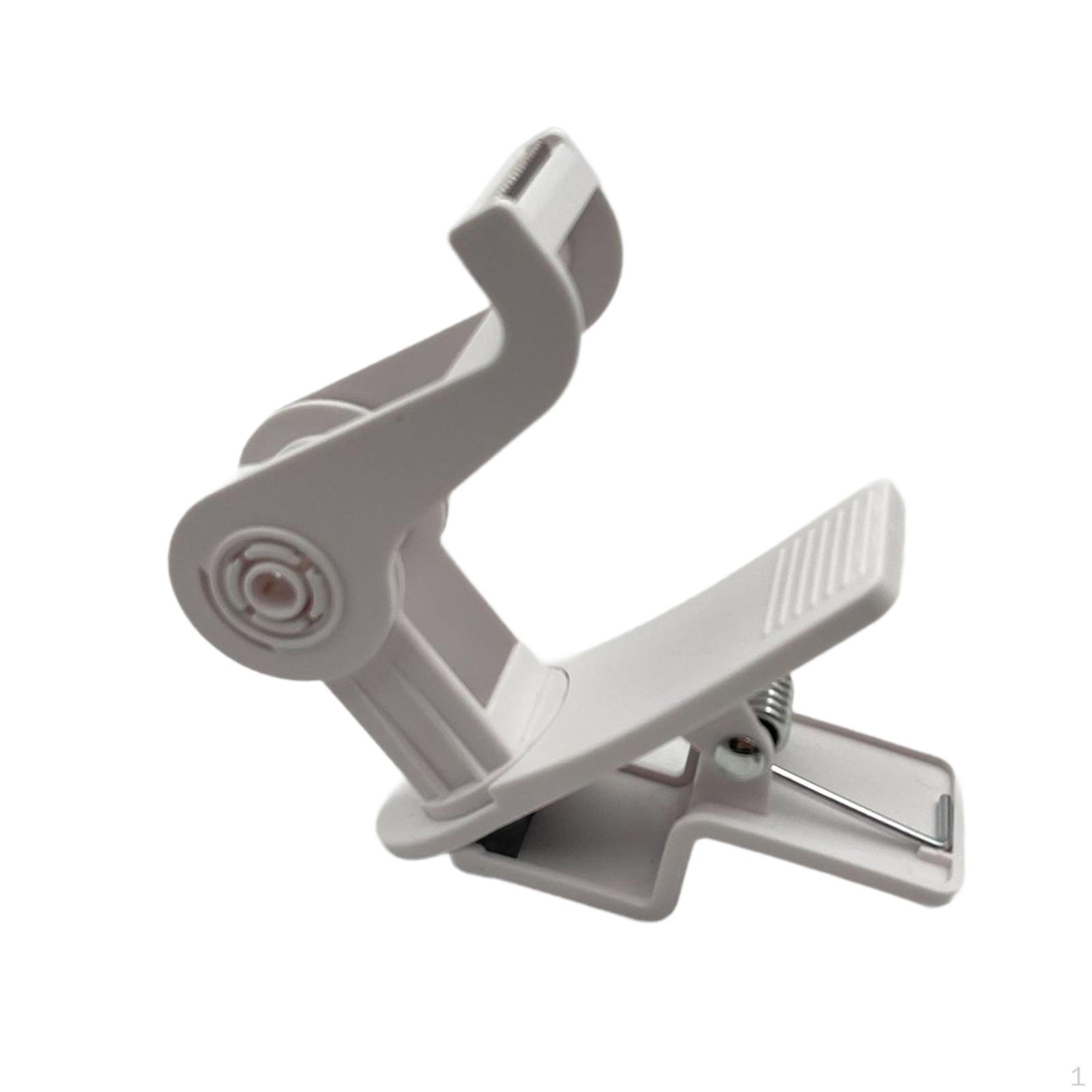 

Desktop Tape Dispenser Clamp Convenient Compact Roll Holder for Office Home School белый