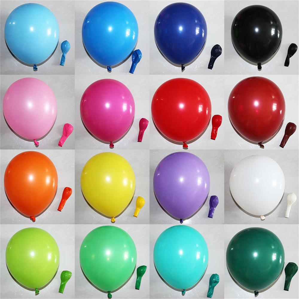 NEW 20-100 Pcs Latex Balloon Wholesale 10 Inch Matte Helium Ballons For Birthday Party Wedding Arch Background Decoration