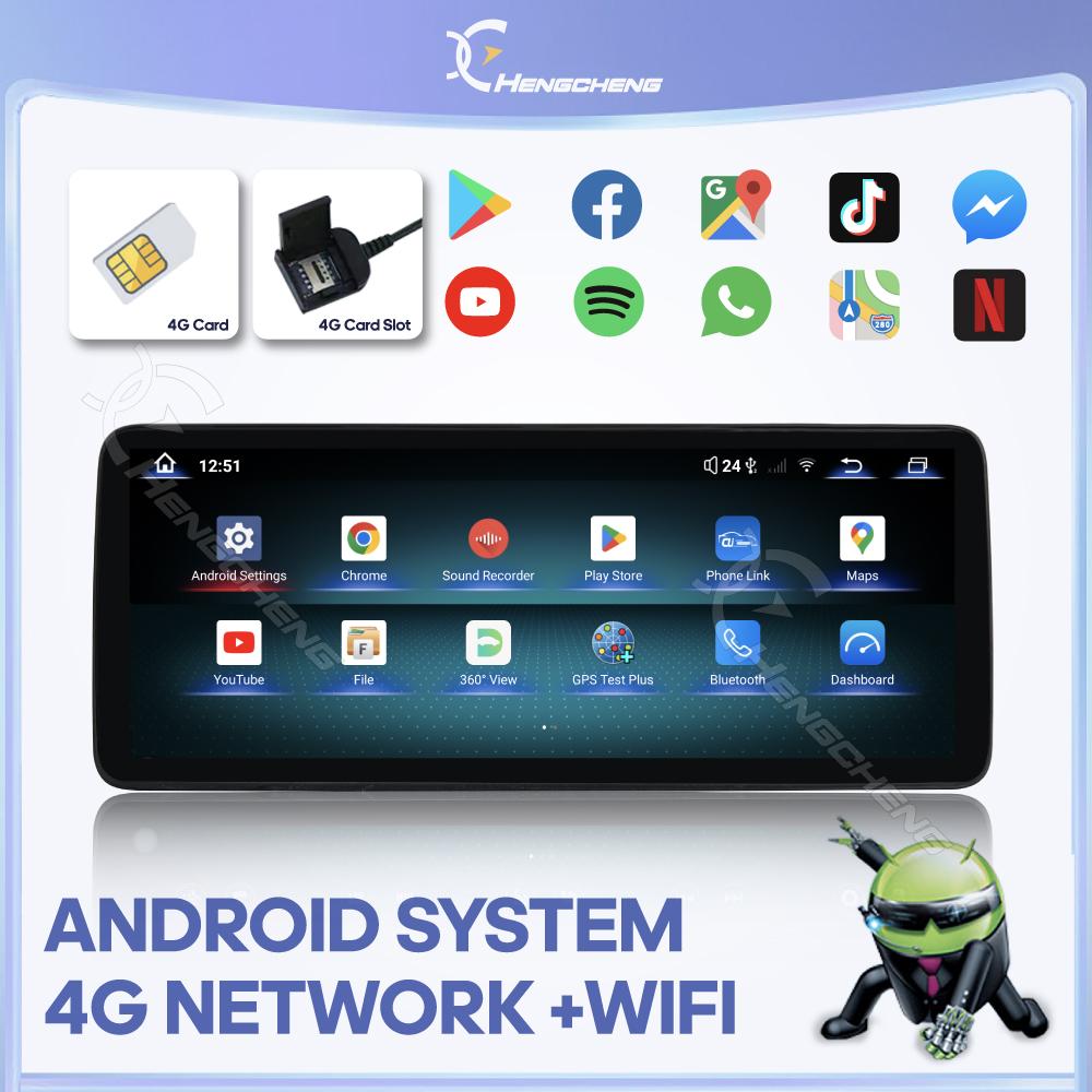 12.8 "Android13 Car Multimedia Player For Mercedes Benz V-Class W447 V250 V260 V350 2014-2025 GPS Navigation Carplay 4G WiFi 360