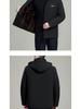 Woodpecker Men's Winter Down Jacket: Thick, Warm, Business Style, Plus Velvet, for Middle-Aged Dads.