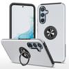 For Samsung Galaxy S24 FE Case PC+TPU Phone Cover with Rotatable Ring Holder