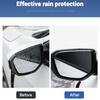 2PCS Car Rearview Mirror Rain Eyebrow Rain Shield For Opel Astra H G J Insignia Mokka Zafira Corsa Vectra B C D Car Accessories