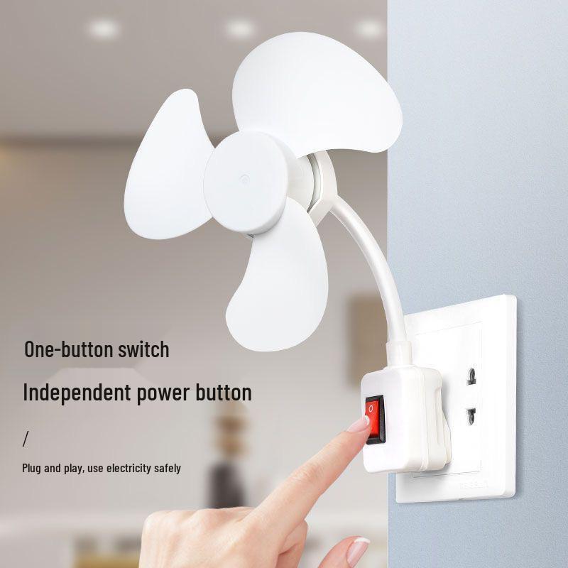 Five-Leaf Silent High-Power Kitchen Fan with Three-Pin Plug Brushless motor, no casing