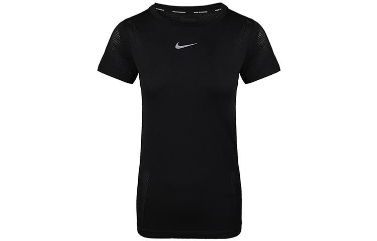 Nike Set in Sleeve T Shirt Women s Black CU3121-010 L