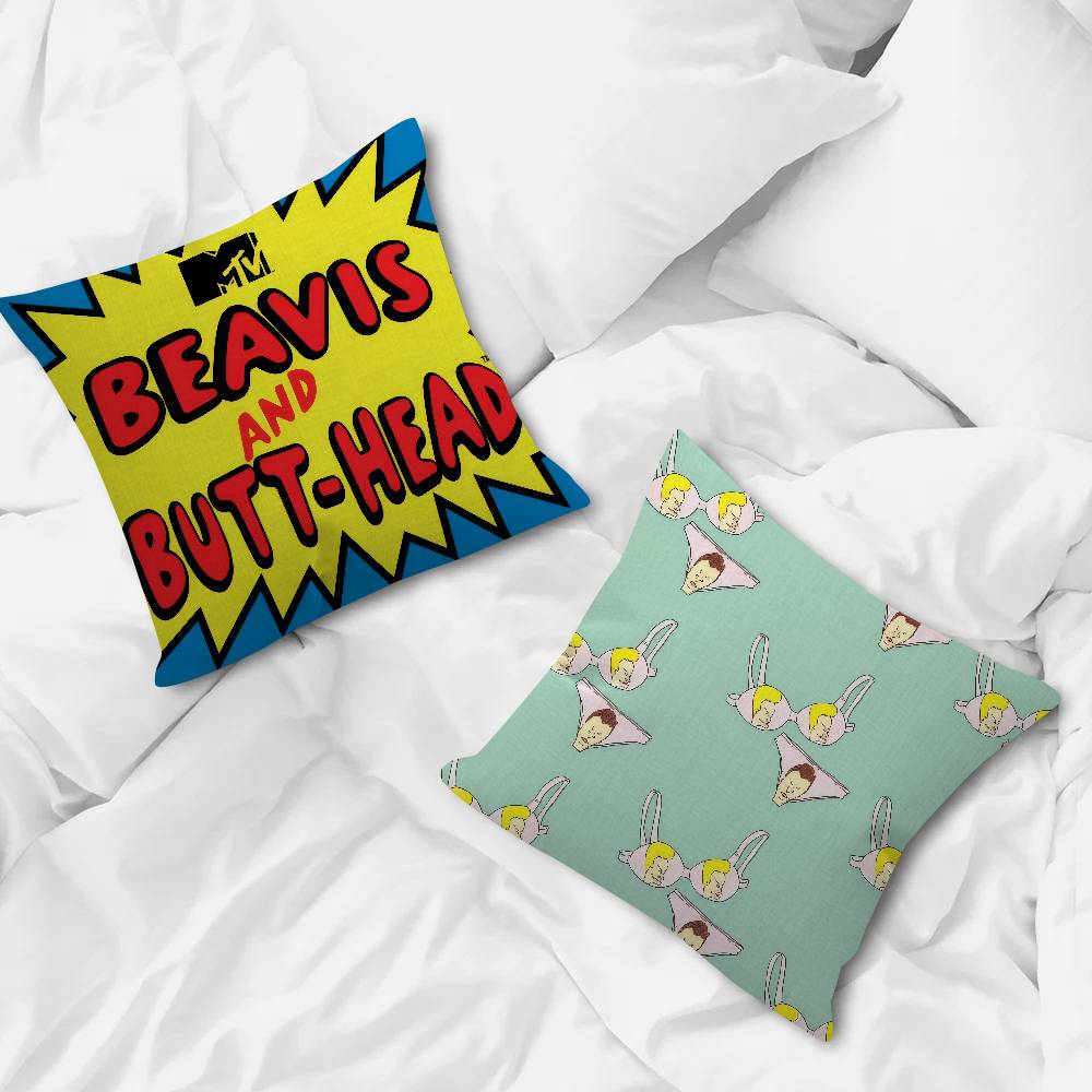 Cartoon Anime B-Beavis And Butt-Head 4 Personalized Pillow Dust Cover Bedroom Decoration Pillowcase Birthday Children Gift