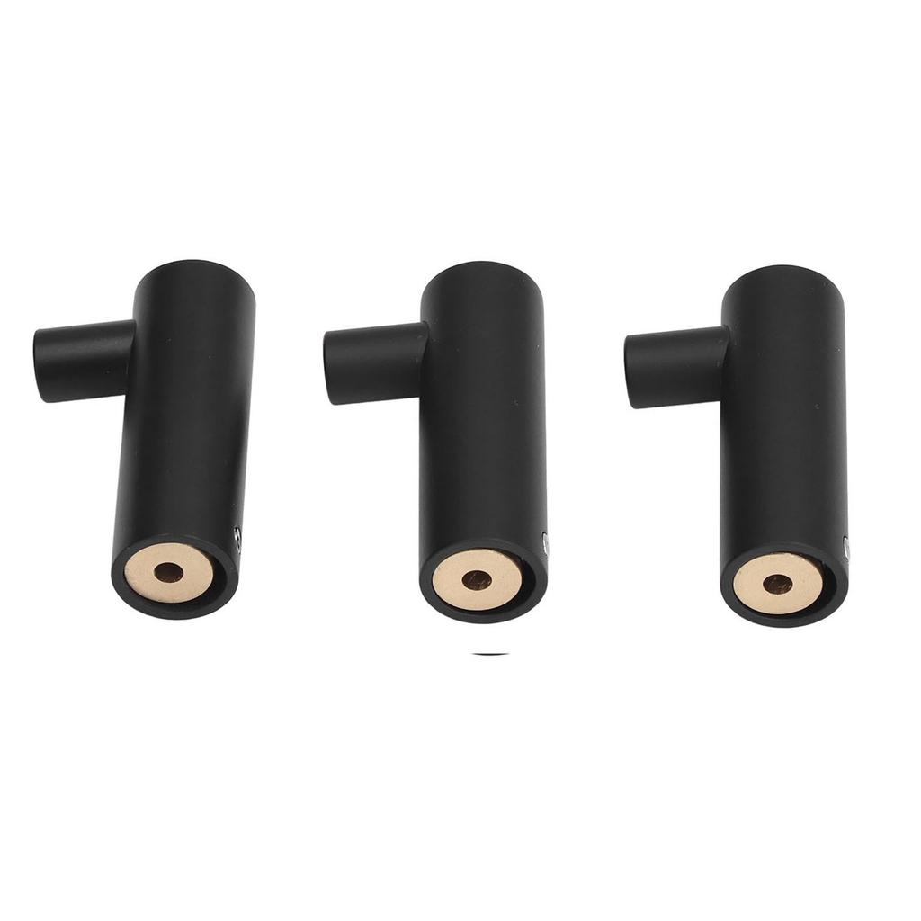 3 Stück Badetuchhaken Mattschwarz Edelstahl Wandhandtuchhaken für Badezimmer Küche Balkon Mattschwarz