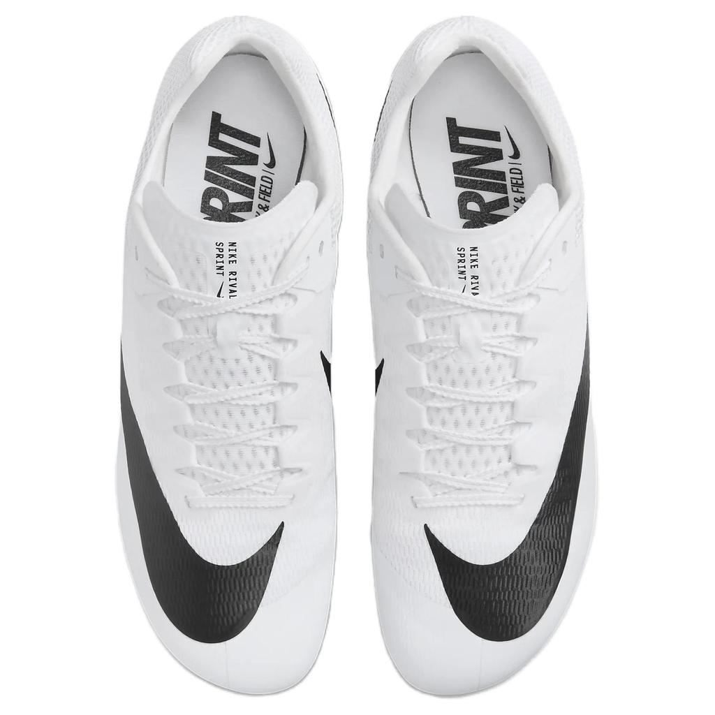 Nike Zoom Rival Sprint Bílá Metalická Stříbrná Černá Unisex Běžecké Hroty FZ9663-100