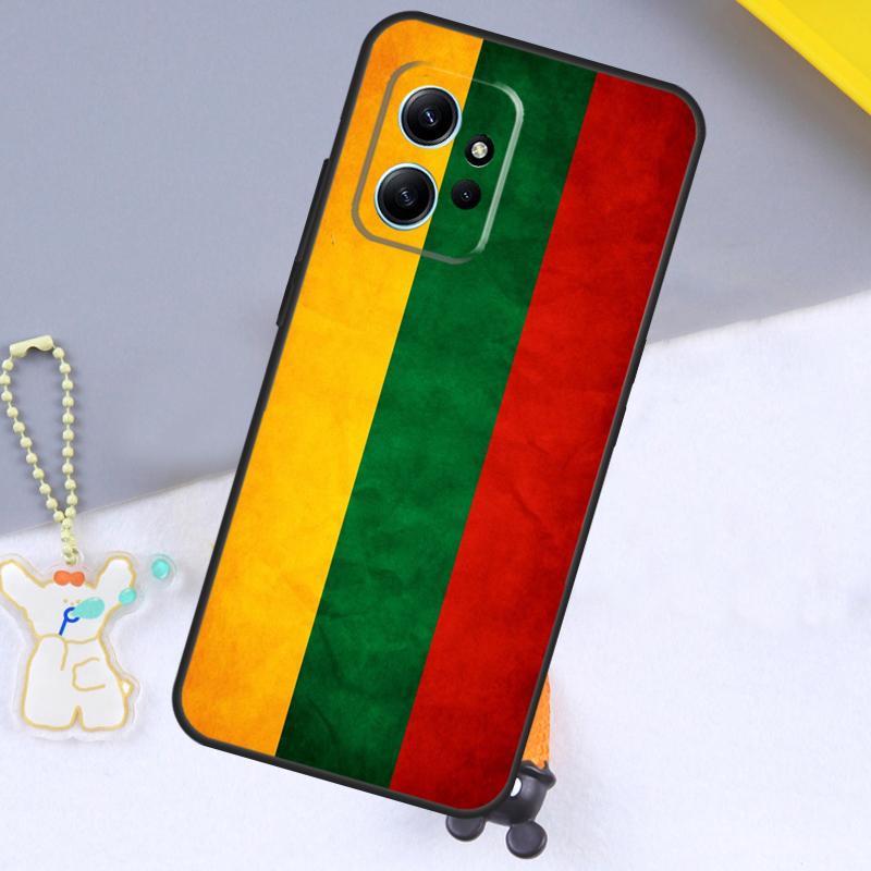 Lithuania Flag Lithuanian Case For Xiaomi Redmi Note 13 9 10 11 12 14 15 Pro Plus Cover For Redmi 15 C 14C 10C 12C 13C