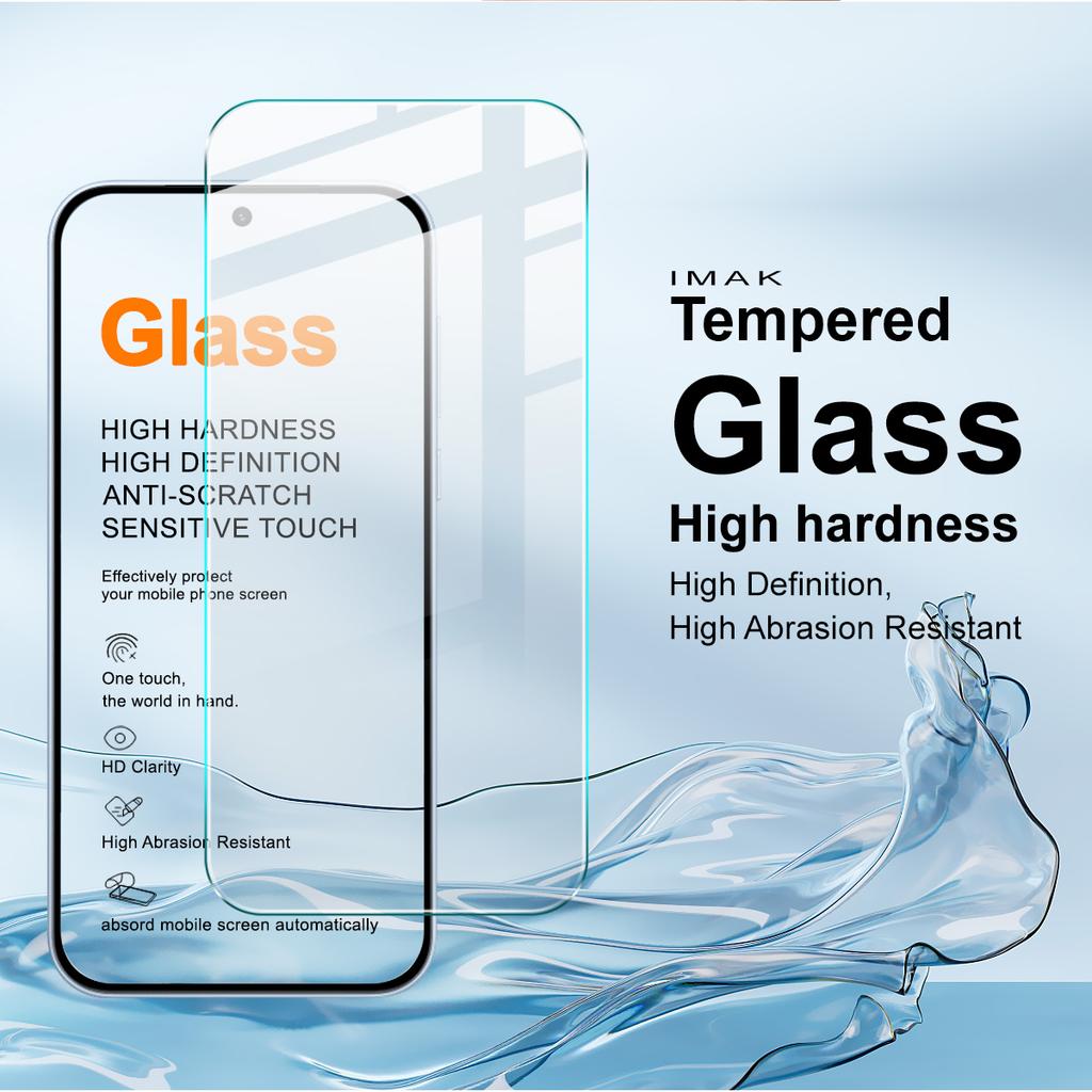 For OnePlus Nord CE6 CE 6 5G Tempered Glass IMAK H Screen Protector Film Support Fingerprint