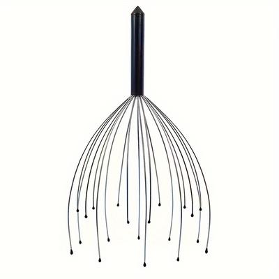 Handheld Head Massager Scalp Massager Deep Relaxation 20-Finger Head Massager For Scalp Scratcher Ideal for Men and Women