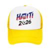 Haiti Football Match  Mesh Baseball Cap Unisex Women Casual Sun Hat Canada Mexico Usa Dad Hat Adjustable Summer Trucker Hats