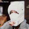 Bow Pattern Pullover Hats Cold Proof Cycling Mask New Ear Protection Cap  Winter