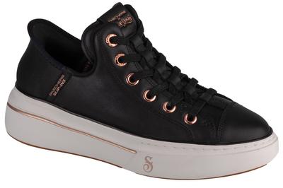 Slip-Ins: Snoop One - OG Leather, Womens Black Sneakers