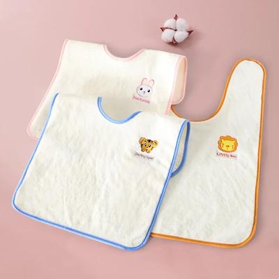 Cartoon Newborn Baby Bibs Prevent Dirt and Moisture Multifunctional Children's Saliva Mouthwash Face Washing Hand Wiping Towel