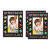 1/2Pcs My First Day of Preschool Picture Frame 2025 Kids First Day of School 4x6-Inch Photo Frame Decoration Boys Girls First Day of Kindergarten